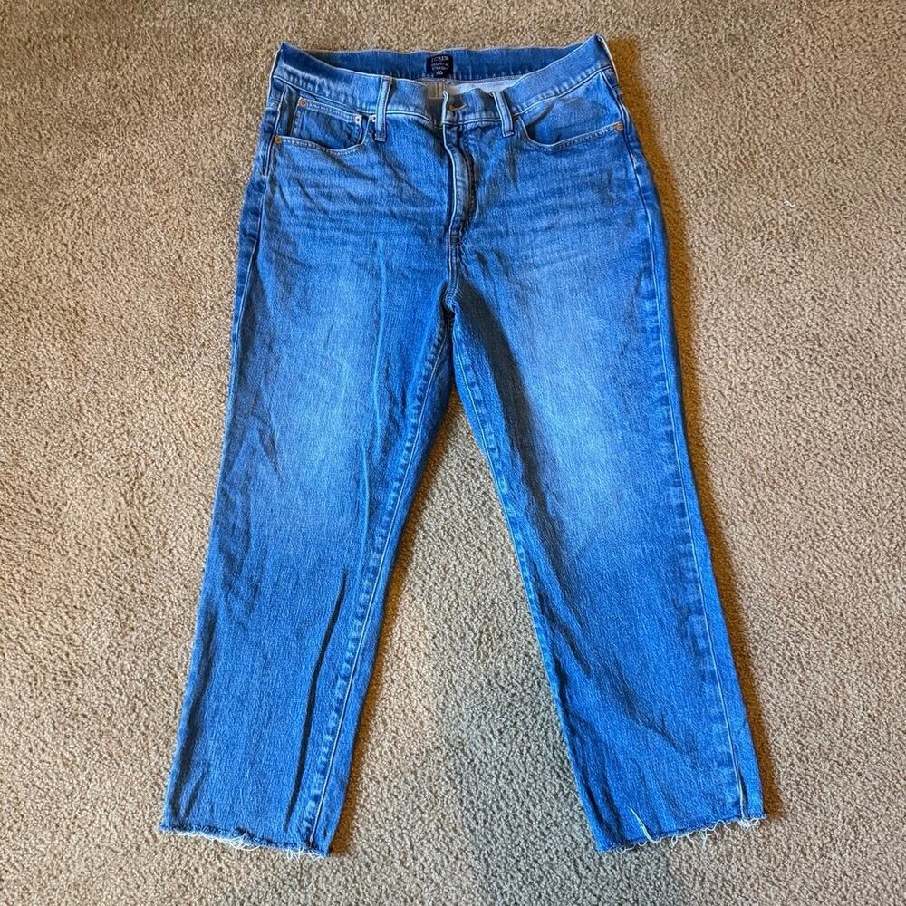 J.Crew Factory Essential Straight Jeans Size 33